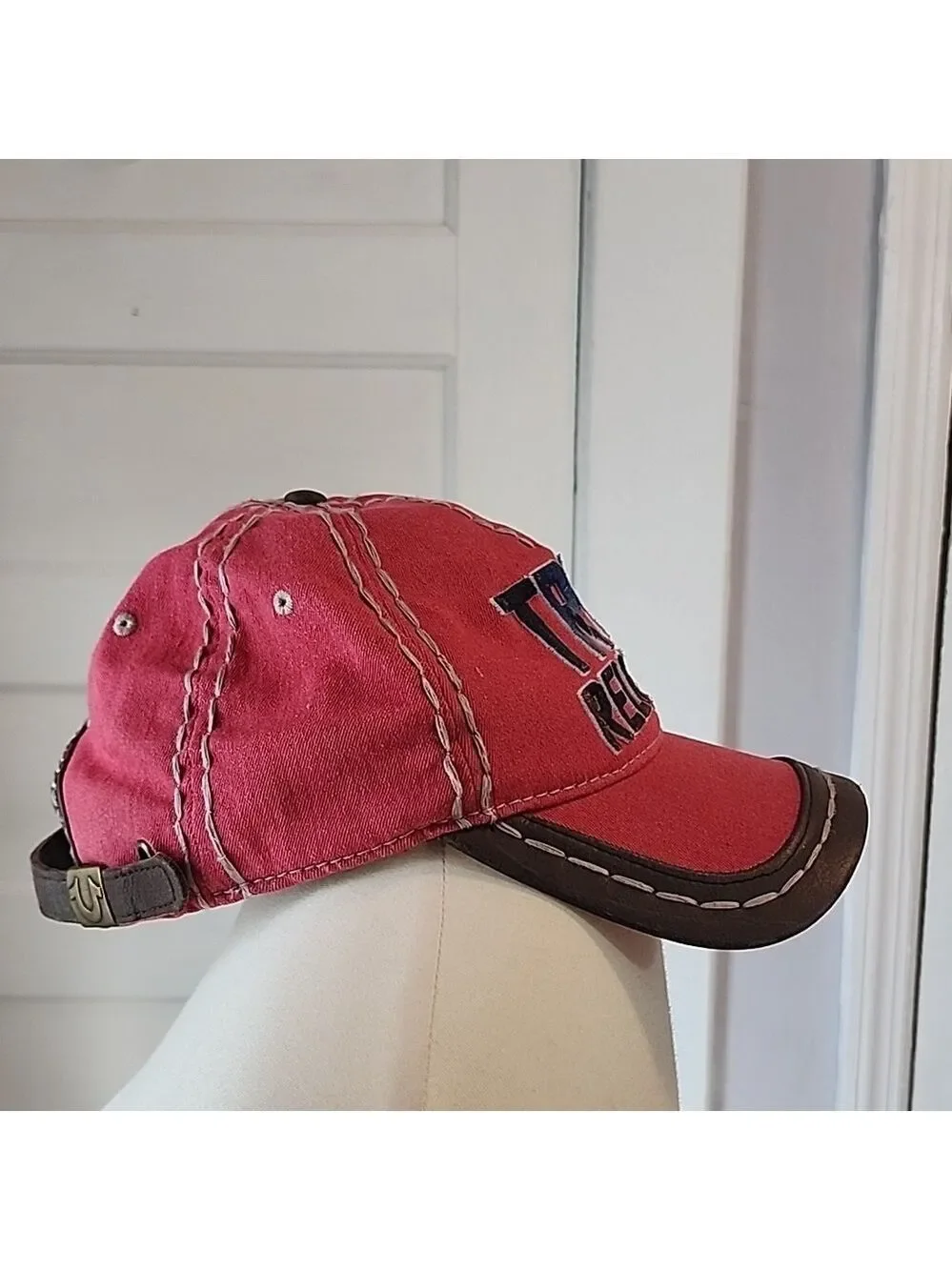Vintage True Religion Y2K Adjustable Strapback Cap